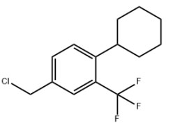 4-Chloromethyl-1-cyclohexyl-2-(trifluoromethyl)benzene